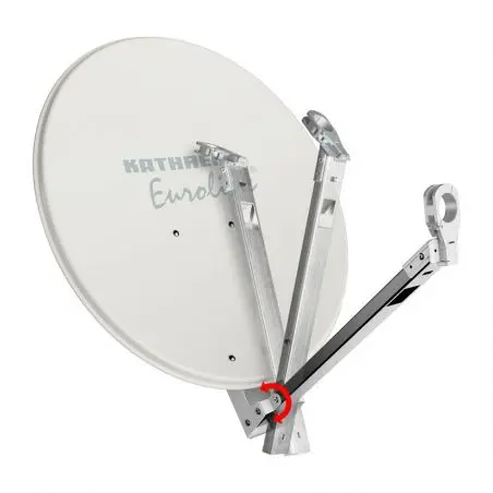 KEA 650 G műholdrendszer, grafit, összecsukható LNB karral