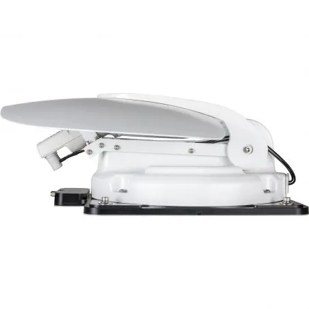 Sistem satelit Megasat Caravanman Compact 3 Twin, alb