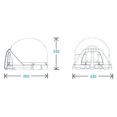 Sistemul prin satelit Maxview VuQube Auto II