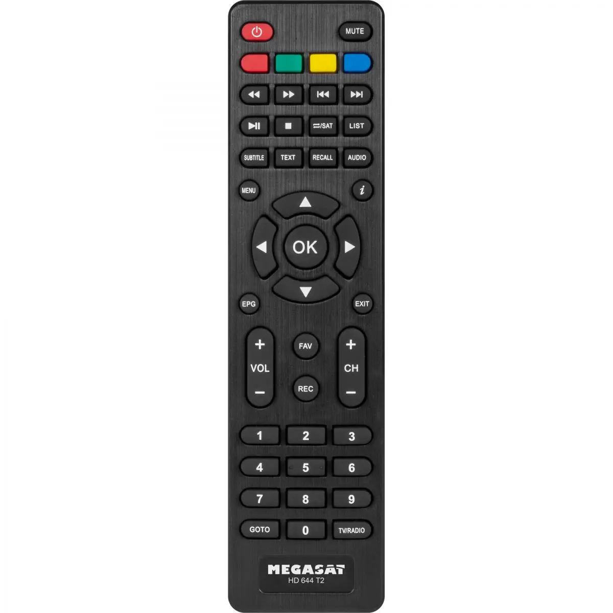 DVB-T prijímač Megasat HD 644 T2, 12 / 230 V