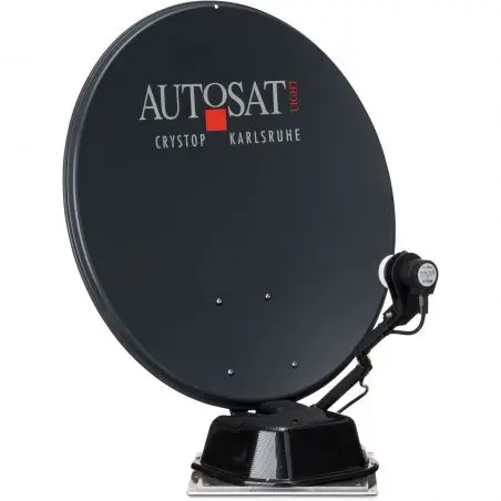Satelitný systém AutoSat Light S Digital Single, čierny