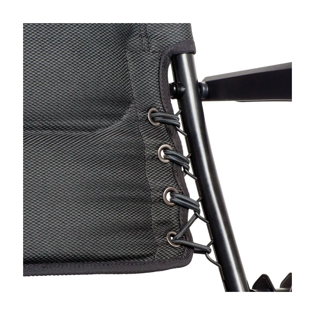 Scaun de camping HighQ Comfortable - Blackline