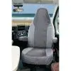 Eredeti Fiat Ducato ülés védőhuzata 2006/07-től, világosszürke / antracit