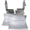 Adaptor cric auto, spate, set de 2 pentru Fiat Ducato din 2006/07 cu extensie de cadru neportant