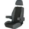 Scaun pilot sport S8.1, gri Tavoc