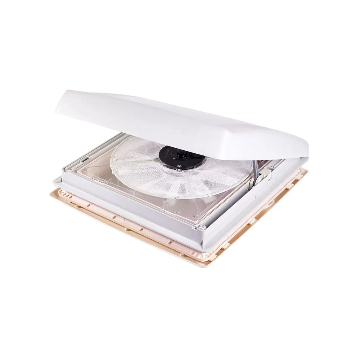 Thule tetőburkolat, átlátszó, 12 voltos ventilátorral