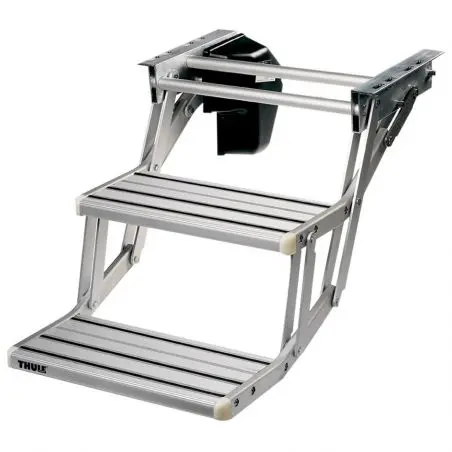 Thule step 12V dublu 440 aluminiu