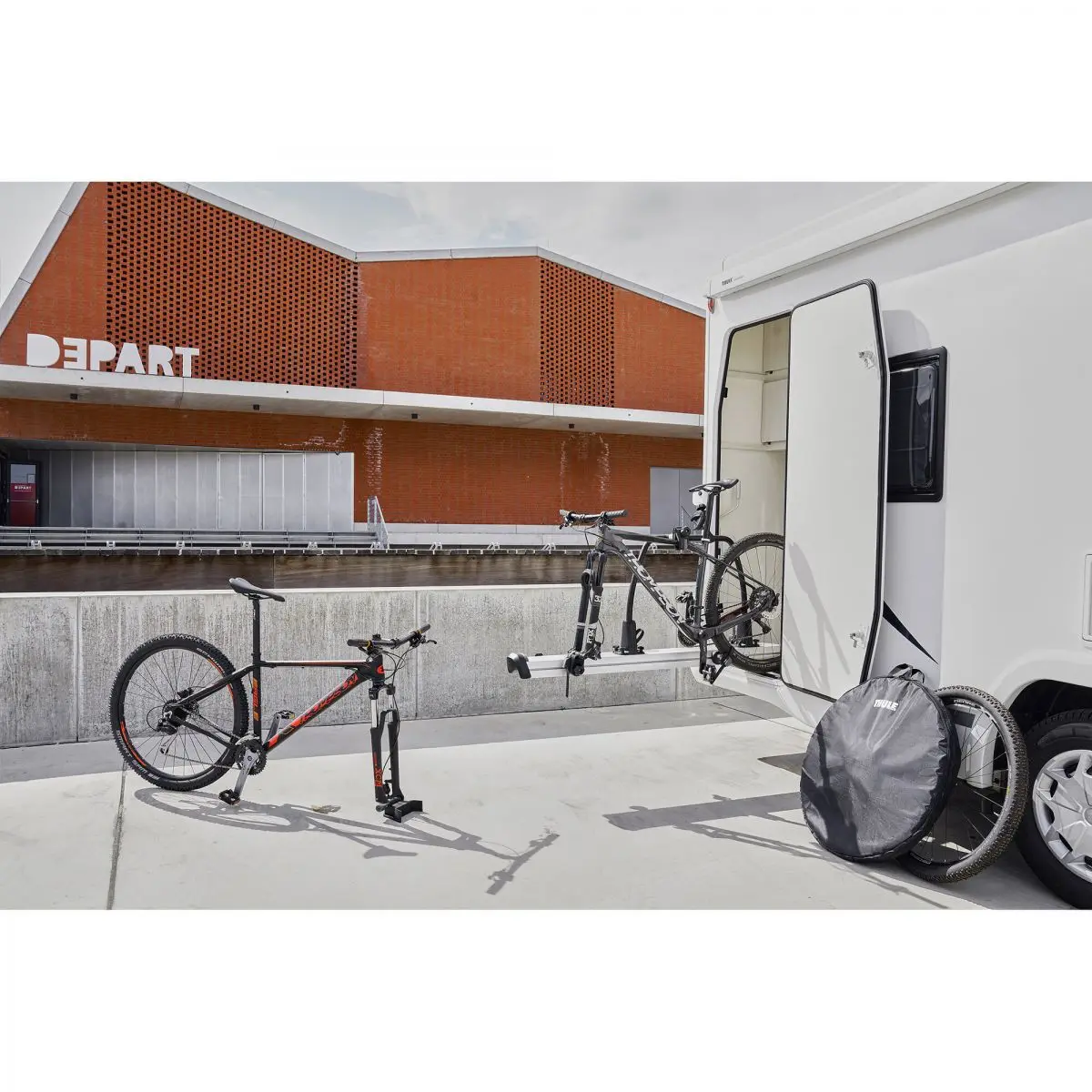 Villára rögzíthető adapterkészlet gyorskioldó VeloSlide kerékpártartókhoz