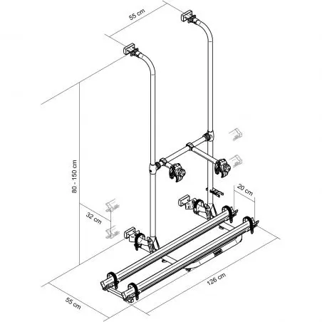 Nosič bicyklov Thule Sport G2 Compact