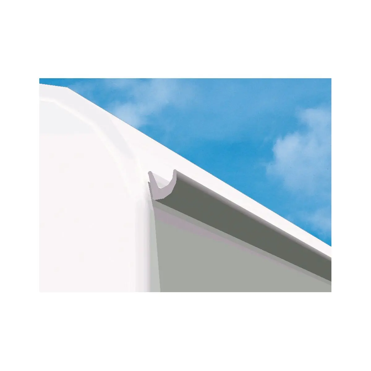 Samolepiaci žľab Omni-Gutter, 2,6 m