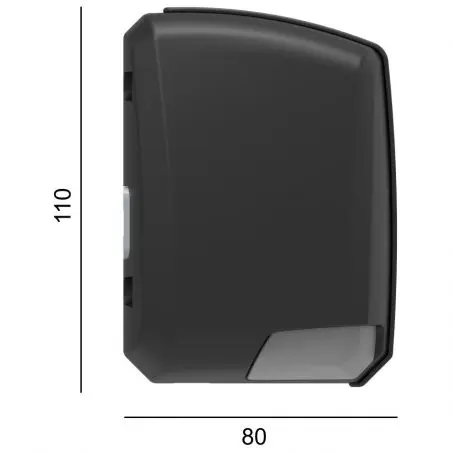 Markise Thule 3200, 2,5 x 2,5 m, Gehuse anthrazit, Uni-Grau