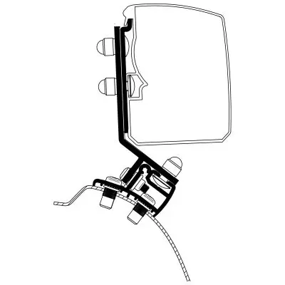 Adaptor PSA Minivan pentru Thule 3200
