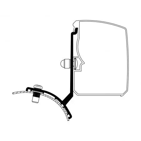 Adapter Renault Trafic / Opel Vivaro / Fiat Talento / Nissan NV300 Minivan Thule 3200-hoz