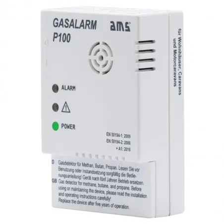 Alarma de gaz P100 fără ieșire de comutare