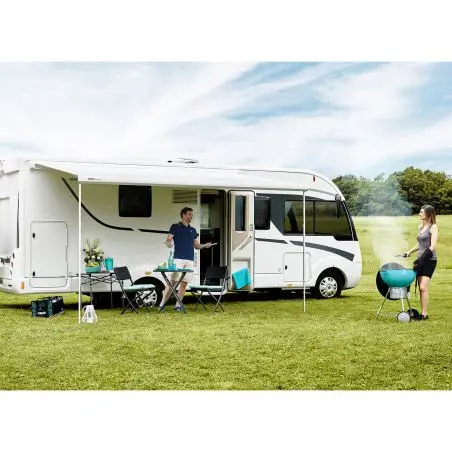 Copertina TO 5200, 3 x 2,5 m, carcasa alba, gri mistic