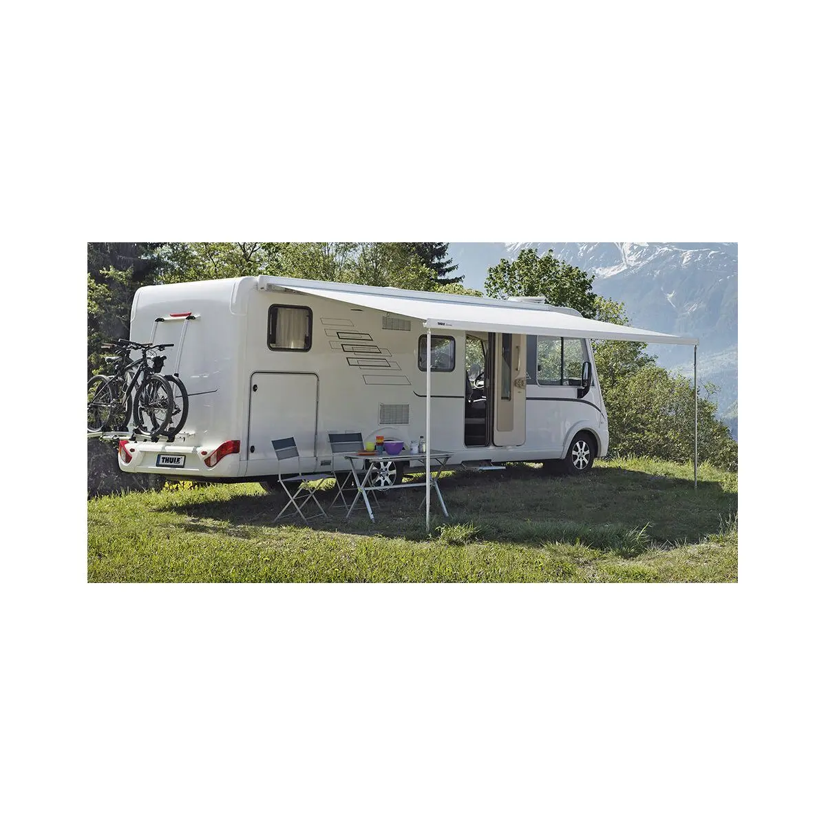 Napellenző TO 8000, 4 x 2,75 m, ház fehér, zafírkék