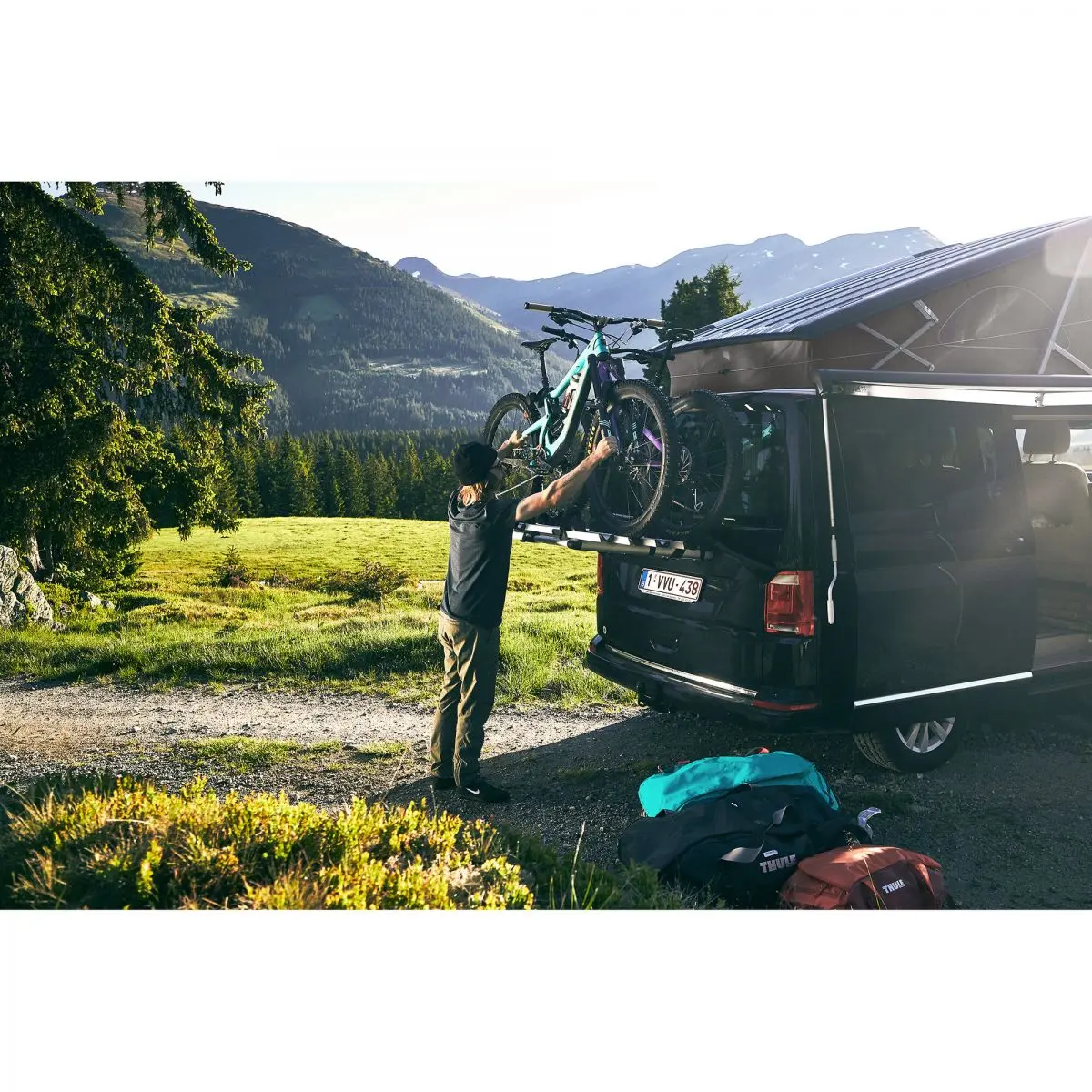 Thule WanderWay kerékpártartó VW T6-hoz