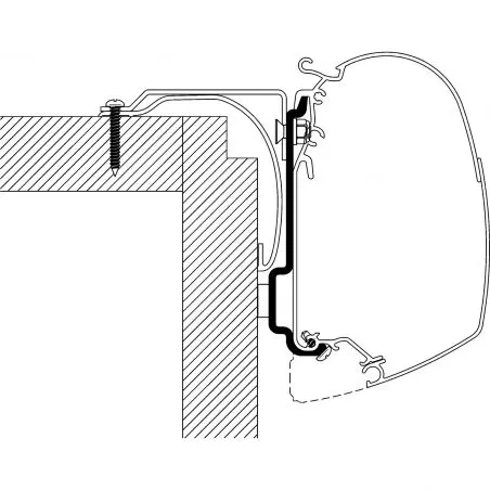 Adapter fr Laika X zu TO Serie 5 und 8