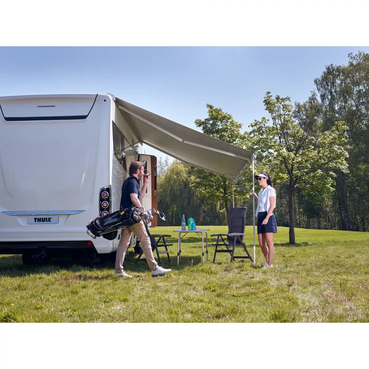Copertina TO 9200, 5 x 3 m, carcasă alb-crem, gri mistic