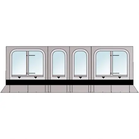 Thule Panorama pentru TO 9200, lungime 4,5 m, înălțime XL
