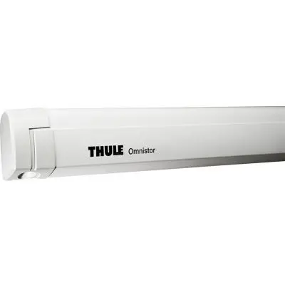 Copertina TO 5200 cu motor, 4,05 x 2,5 m, carcasa alba, gri mistic