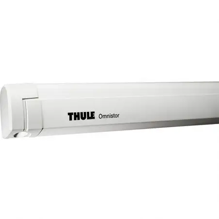 Copertina TO 5200 cu motor, 5,05 x 2,5 m, carcasa alba, gri mistic