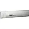 Copertina TO 5200 cu motor, 3,55 x 2,5 m, capac anodizat, gri mistic