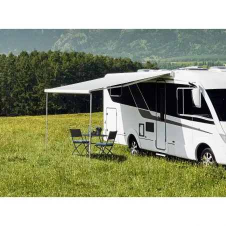 Copertina TO 5200 cu motor, 4,55 x 2,5 m, carcasa antracit, gri mistic