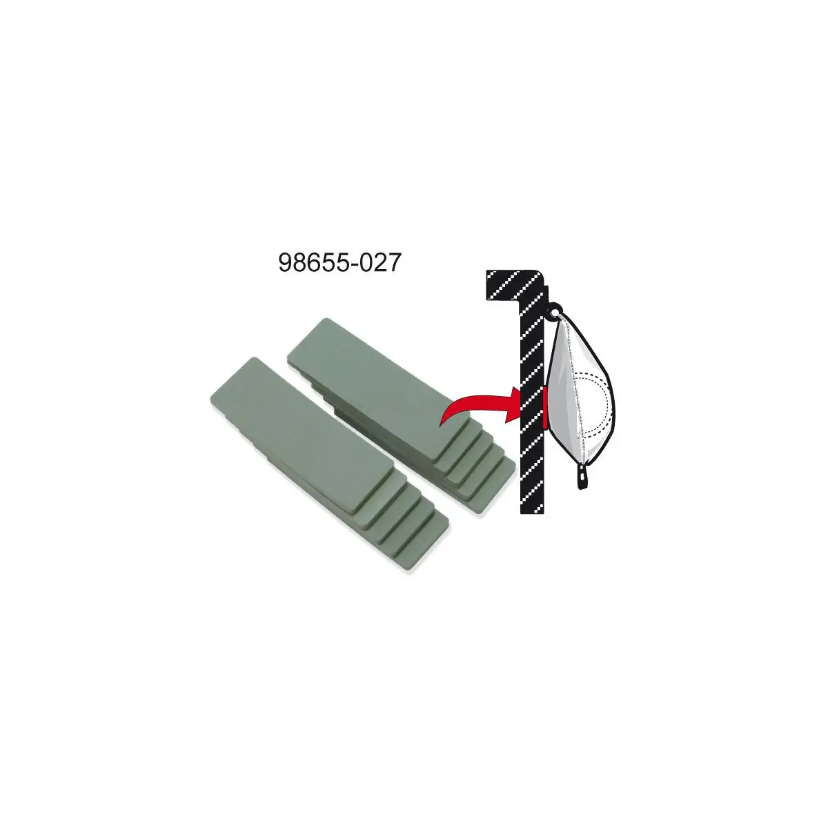 Tampoane Rafter CS - 10 buc