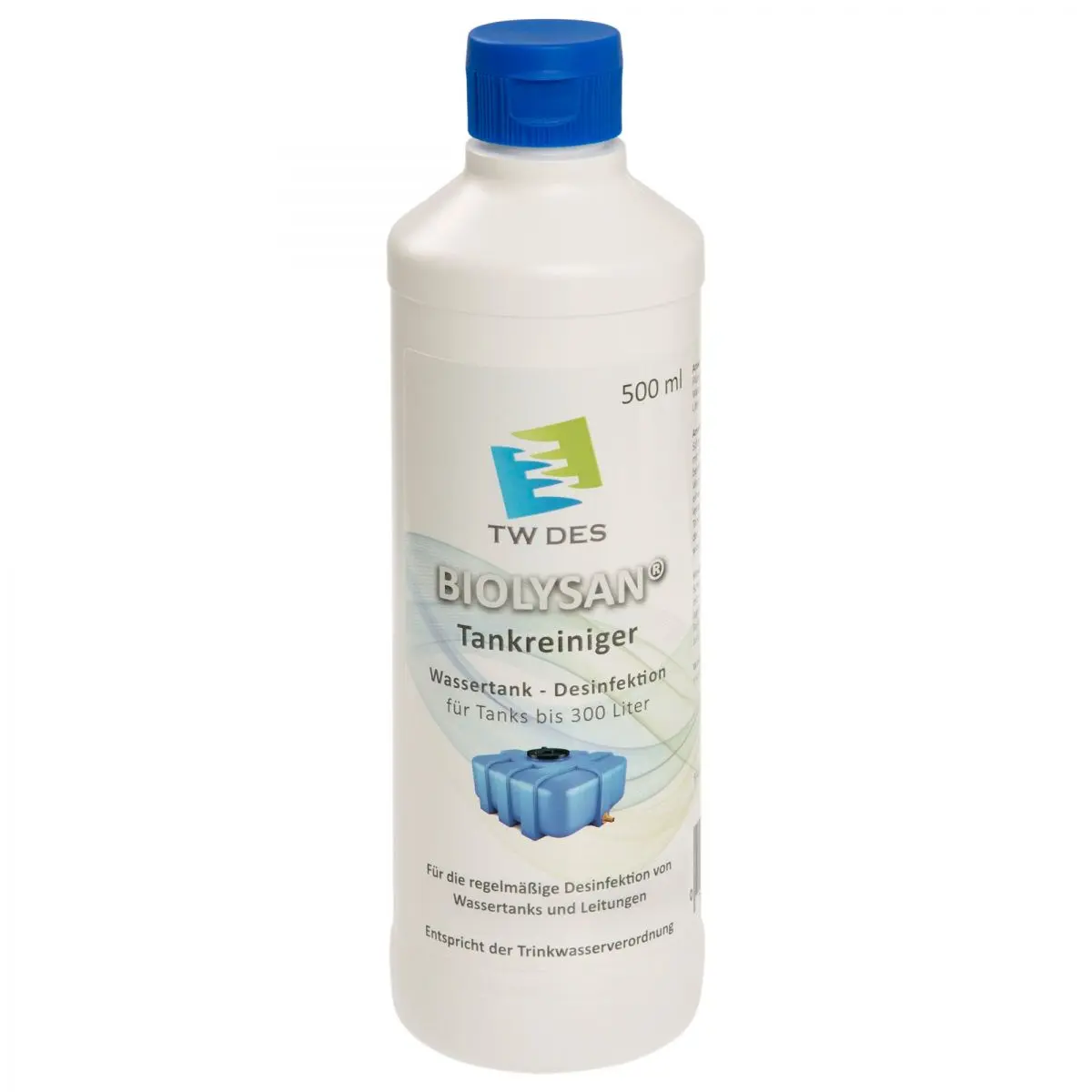 Detergent pentru rezervoare pentru Biolysan - sticlă rotundă de 500 ml