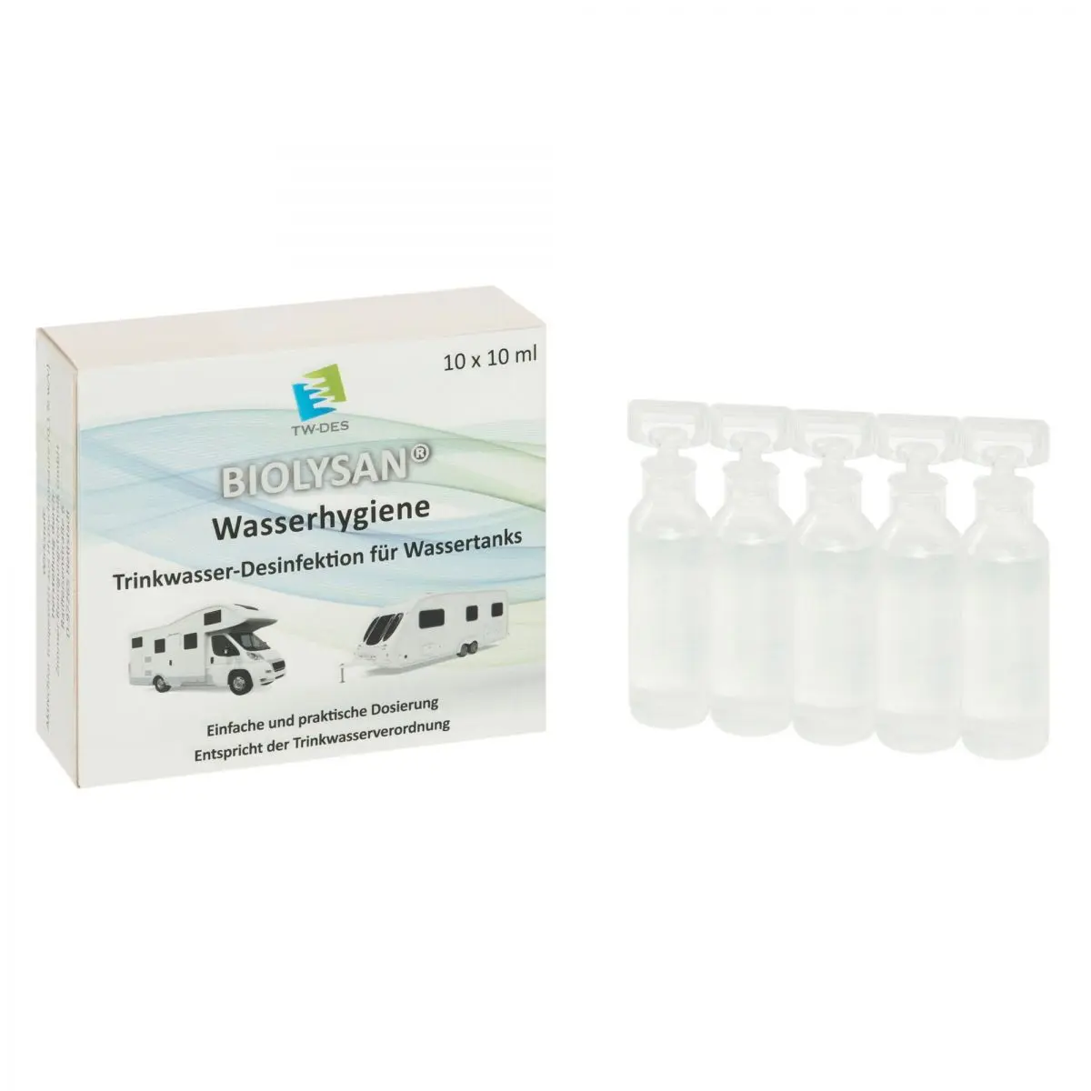 Biolysan Wasserhygiene C100 - 10 x 10 ml-es ampulla
