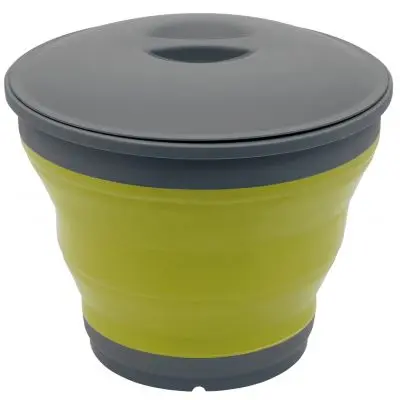 Vedro skladacie - 7,5 litra, zelené