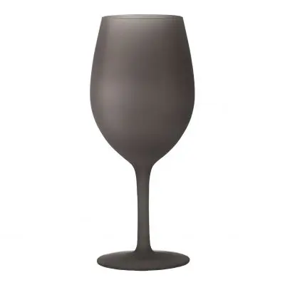 Set pahare de vin din satin maro