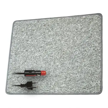 Covor incalzit - 12 V/25 W, 60 x 40 cm, gri