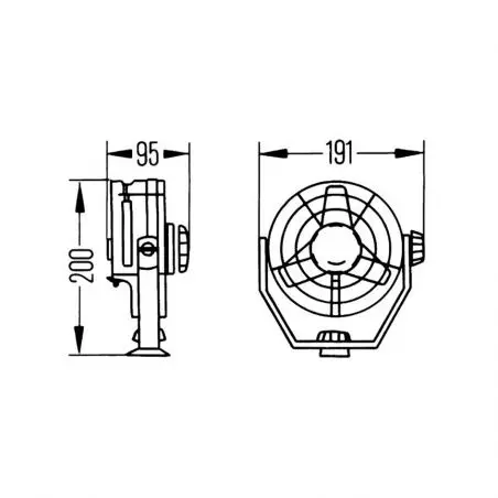 Turbo ventilátor 24 V