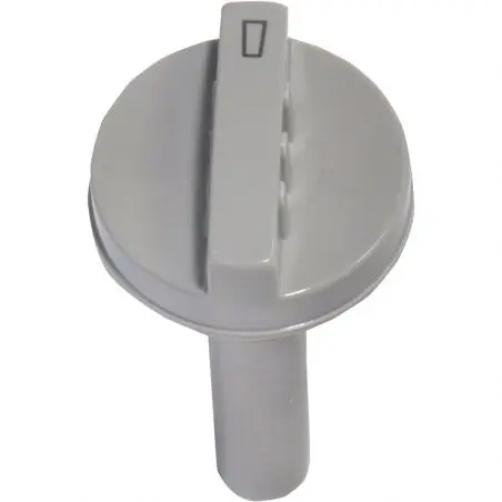 Buton rotativ pentru termostat, gri-argintiu pentru frigidere Dometic RM 8400, 8500, RML 8550, RMS 8XX0