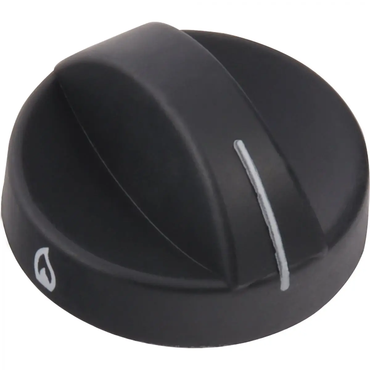 Buton de control negru pentru sobe Dometic și combinații EK 2000, CE88 și CE94, 4 buc.