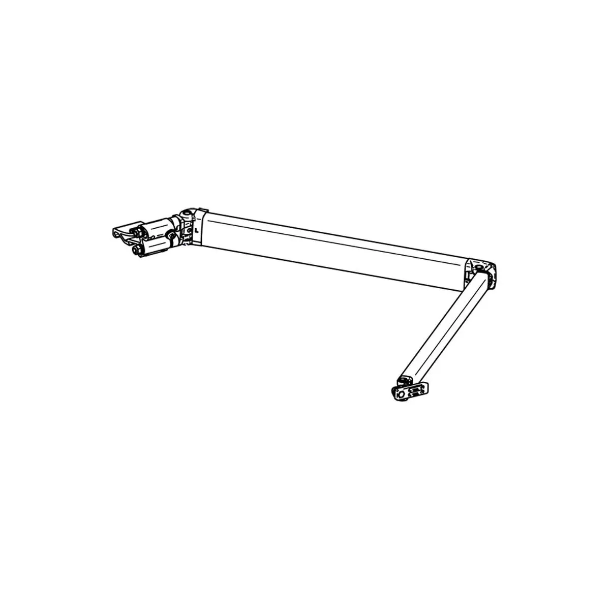Brat articulat 2,5 m stanga LA 6200 3 m / 4,5 m