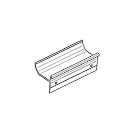 Ghidaj pentru material și ghidaj panou frontal pentru copertine Dometic PW 1000 și PW 1500 de la o lungime de 4,5 m