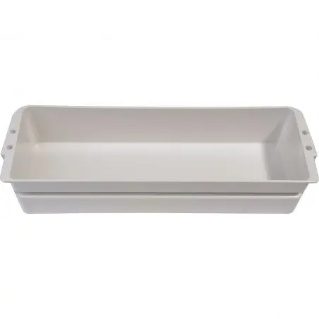 Raft de jos, alb, L 35 x A 10,8 x H 6,9 cm pentru frigider CoolMatic CRX 65