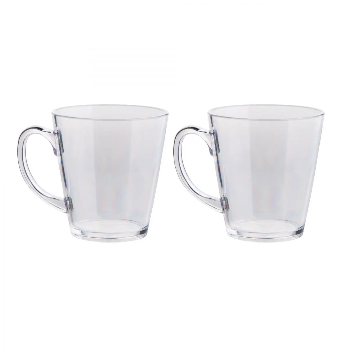 Teáspohár - 2 db-os készlet, átlátszó, 300 ml