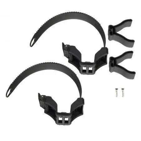 Bandhalterung und Endkappen Y-Schiene, 2 Stck, schwarz Thule Sport G2