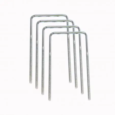 U-csavar M6 XL, 4 db, 160 x 78 x 160 mm Thule vonórúd-tartóhoz