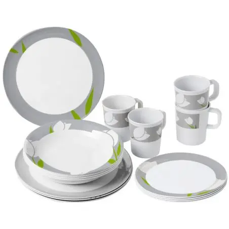 Set veselă lalele, 16 bucăți