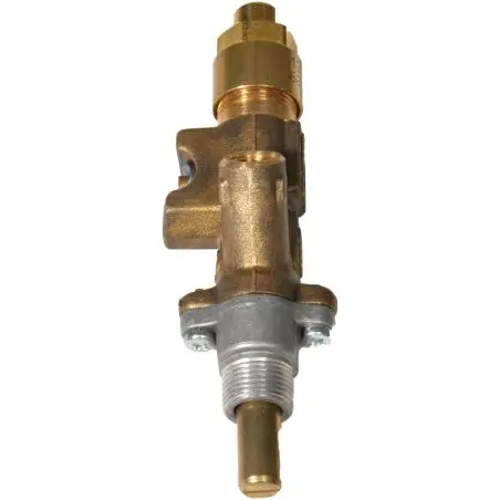 Robinet de gaz, drept pentru arzator mare pentru aragaz Dometic si combinatii seria MO, PI, H (nou)