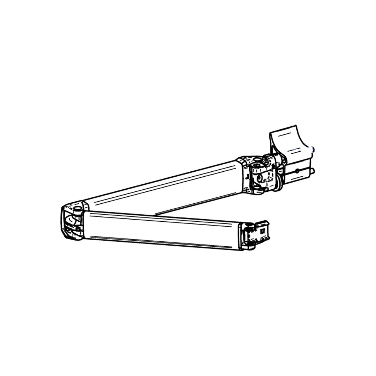 Brat articulat 2 m dreapta TO 5003 2,6 m
