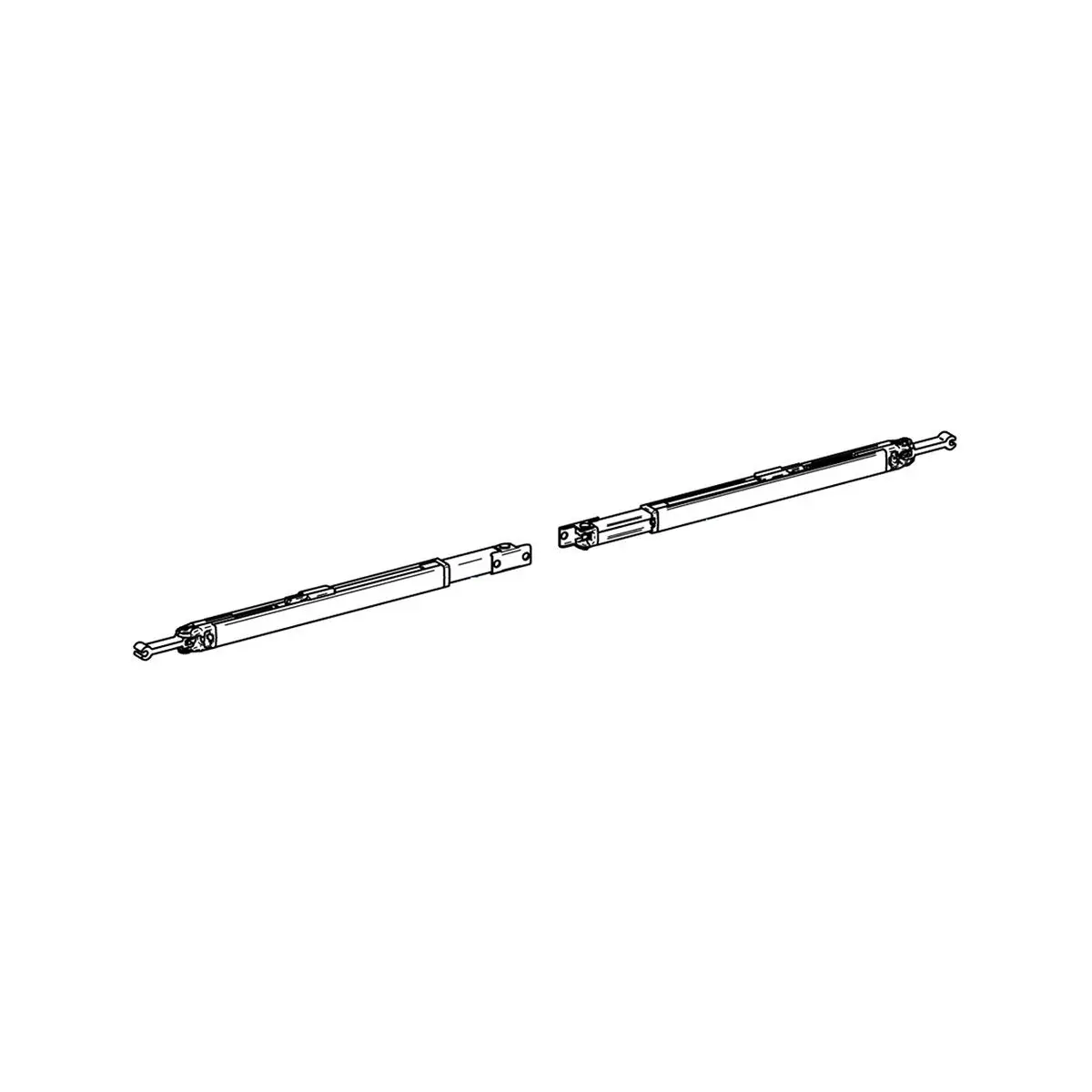 Sttzfu TO 185 cm Serie 5500 / 6 / 8, Lnge ab 4 m