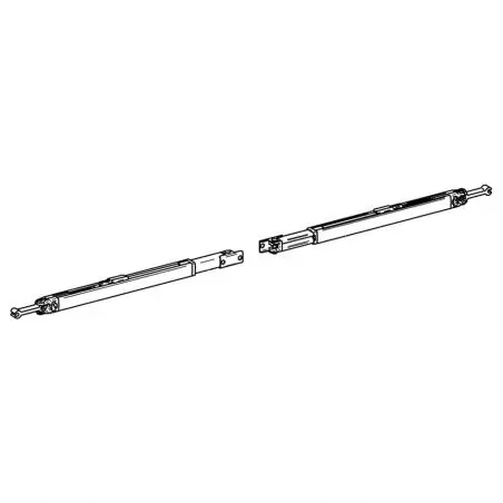 Sttzfu TO 185 cm Serie 5500 / 6 / 8, Lnge ab 4 m