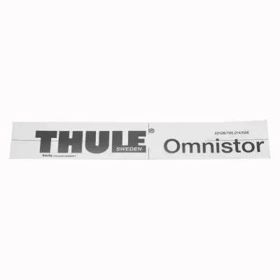Aufkleber Thule, schwarz fr Markisen TO