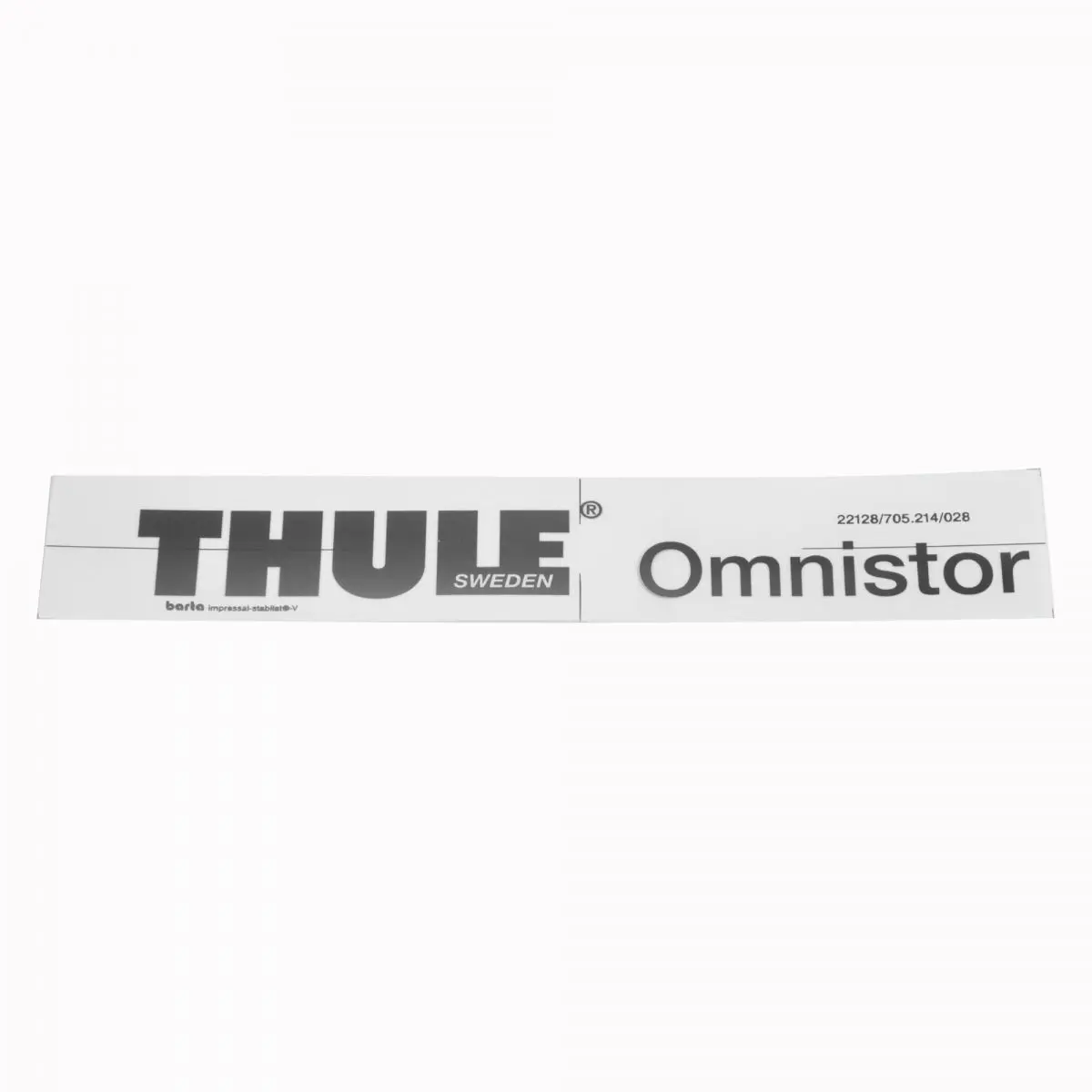 Autocolant Thule, negru pentru copertine TO